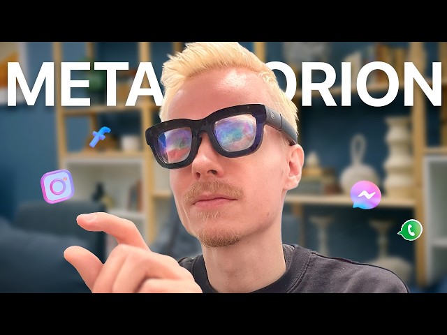 I Tested Meta's AR Glasses and Neural Wristband