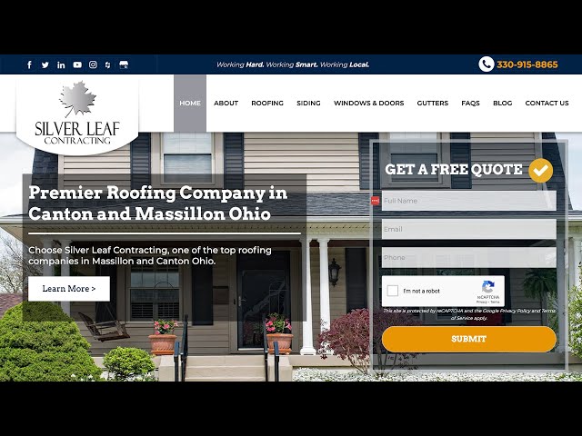Contracting Website Audit | Silver Leaf Contracting