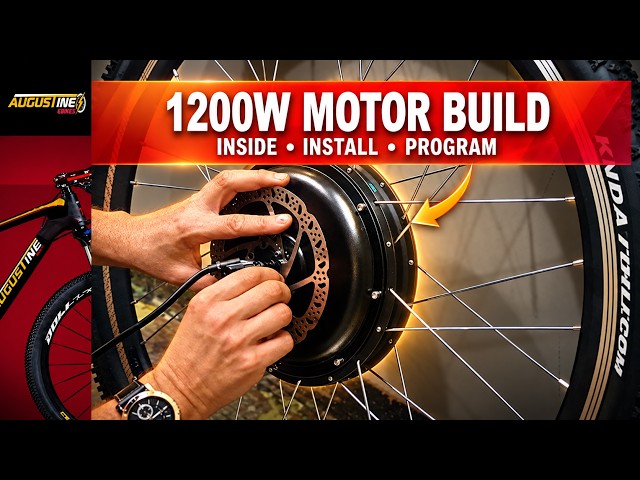1200W Rear Hub Motor: What’s Inside, Installation & SW-900 Setup