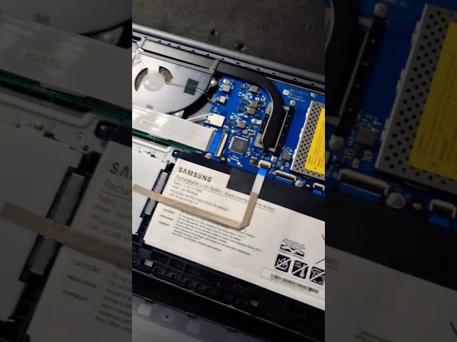 How to replace the Samsung Galaxy Book2 laptop BATTERY