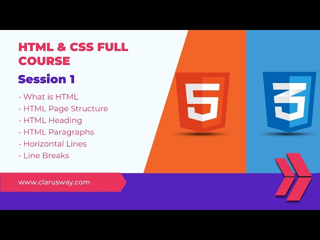 HTML & CSS Full Course | Session 1