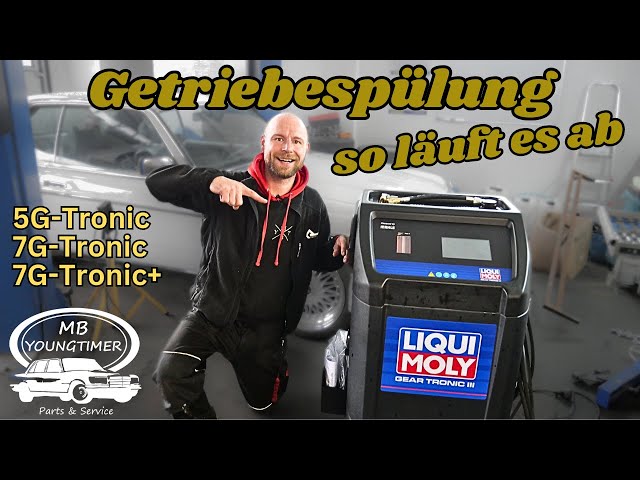 We've invested for you! Transmission flush instead of oil change | How it works | MB Classic Cars