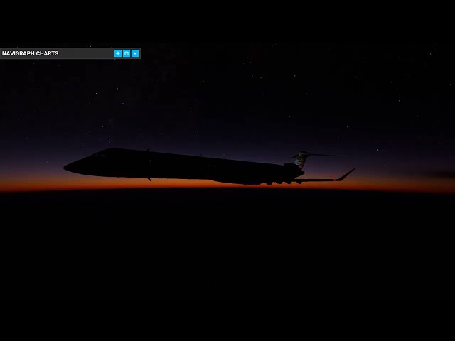 Night Landing in Grenada | Aerosoft CRJ900 | Flight Simulator