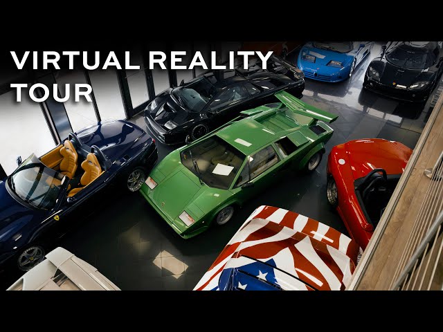 $40 Million Supercar Showroom! Virtual Reality Tour
