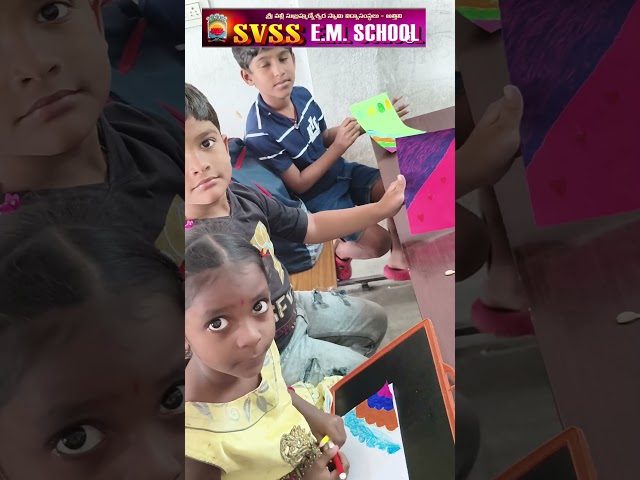 Greetings cards creation by kids