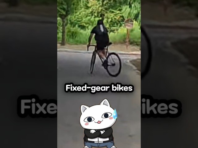 Brakeless Fixies Are Now Illegal 🤔 This Guy Had to Get a Brake Installed. Because of Theft