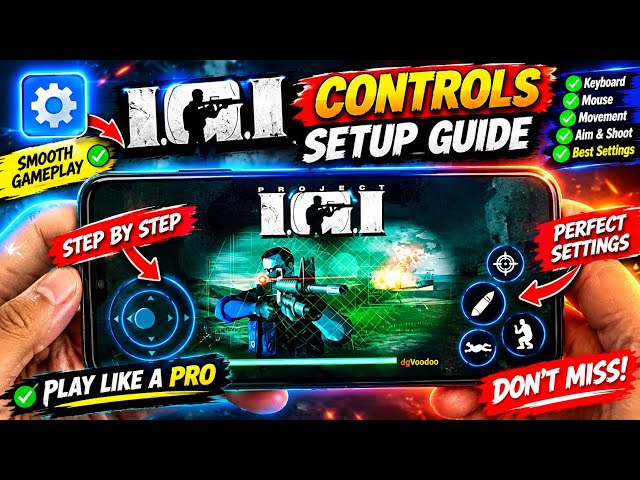 Project IGI 1 Best Control Settings on Mobile | Smooth Gameplay Setup