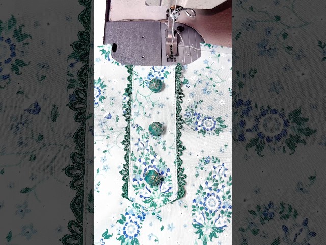Front placket design | tailoring tips & tricks #placket #tips #tricks #design
