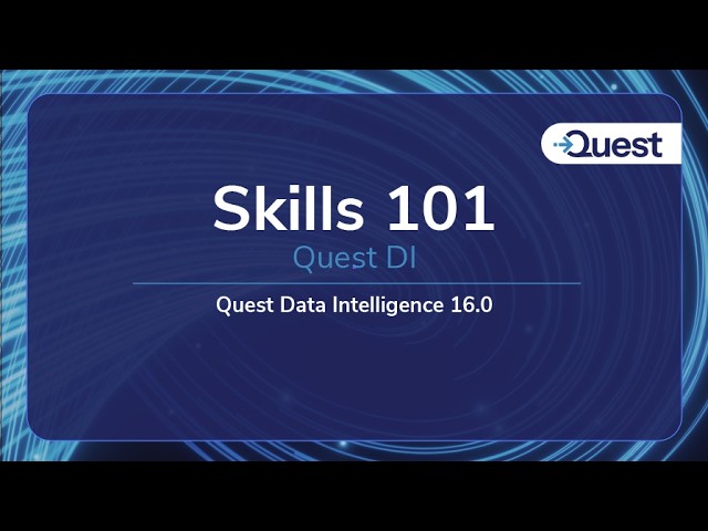 Quest Data Intelligence 16 0