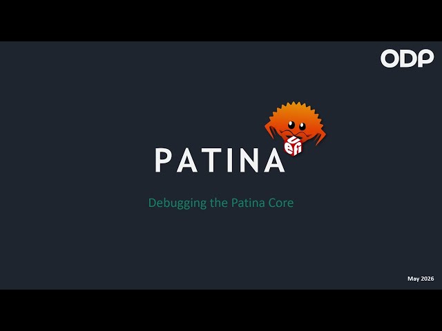 Patina May 2026 Training - Source Debugging