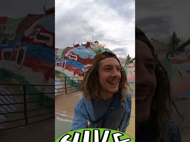 Slab City, Ghost towns of Salton Sea, CA (Hike 360° VR Video)