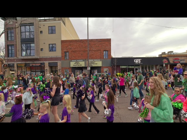 The Cheer & Dance Connection in the 2026 St. Patrick's Day Parade