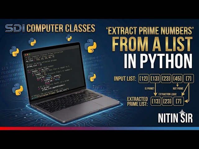 Python List Program-14. #nitin_sir #sdi