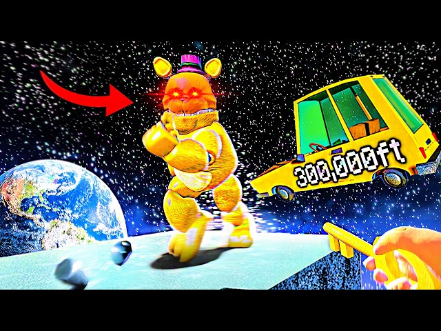 Fredbear, But We Are 300,000ft In SPACE..
