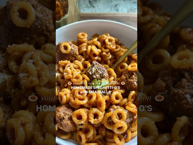 Homemade Spaghetti-o's