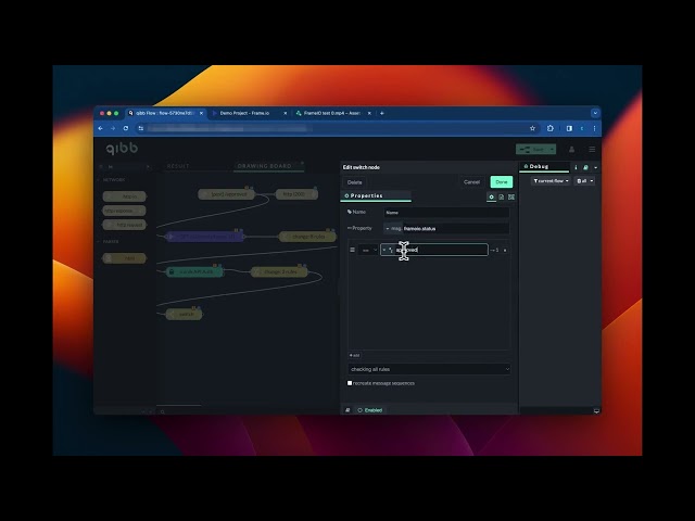 Sychronize Frame io approval status with iconik | qibb academy