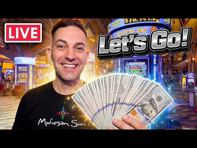 🔴 LIVE- Did Someone Say High Limit? 🎰 Mohegan Sun Casino