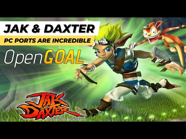 Jak & Daxter PS2 PC Ports are AMAZING | OpenGOAL Setup & Mod Guide