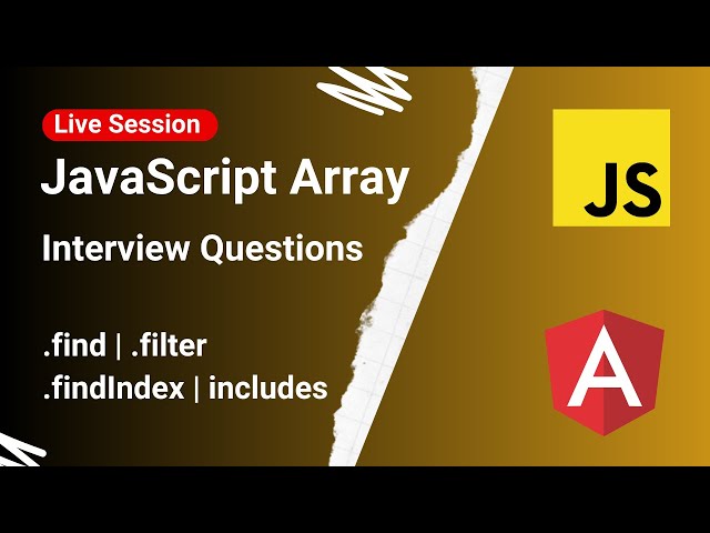 Top JavaScript Interview Questions You MUST Know (Live Discussion + Real Examples) | Array Methods