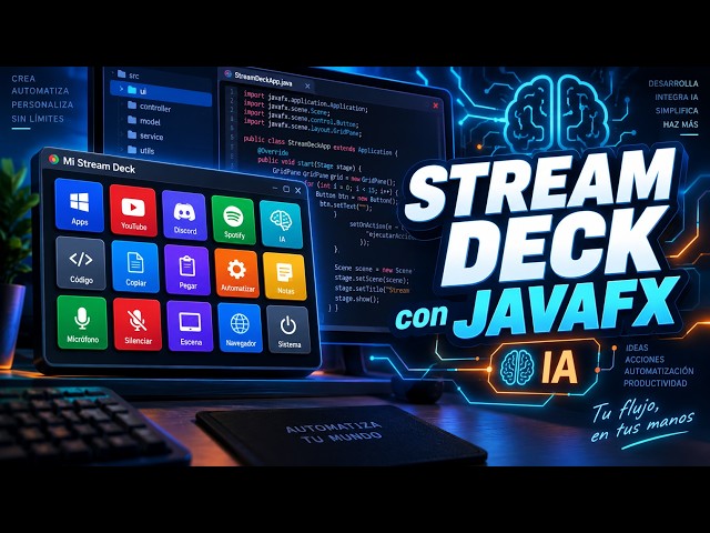 I'm Building My Own Stream Deck in JavaFX | Development with AI, Architecture, and Automation