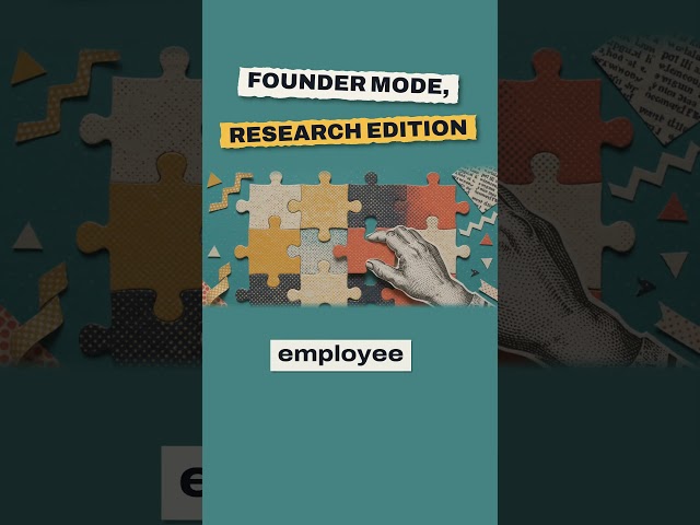 Founder Mode, Research Edition