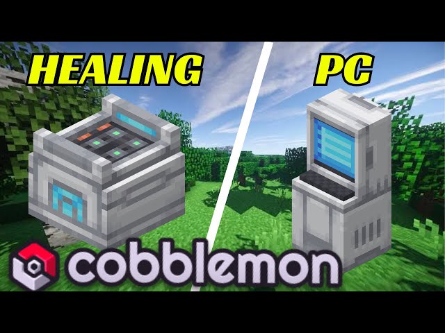 How To Make A Healing Machine & PC EASILY In Cobblemon! The Cobblemon Survival Guide S2E5
