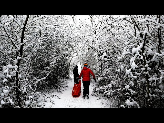 Making The Most Out of a Snow Day in England! | Lejog Training Ep.3