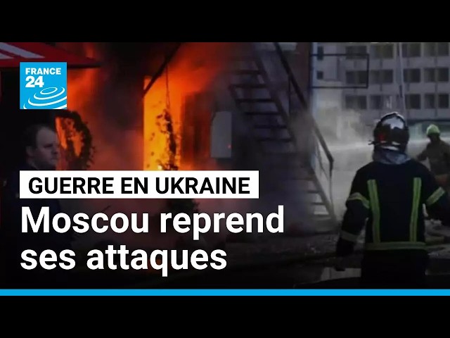 Guerre en Ukraine : Moscou reprend son offensive et ses frappes sur Kiev • FRANCE 24
