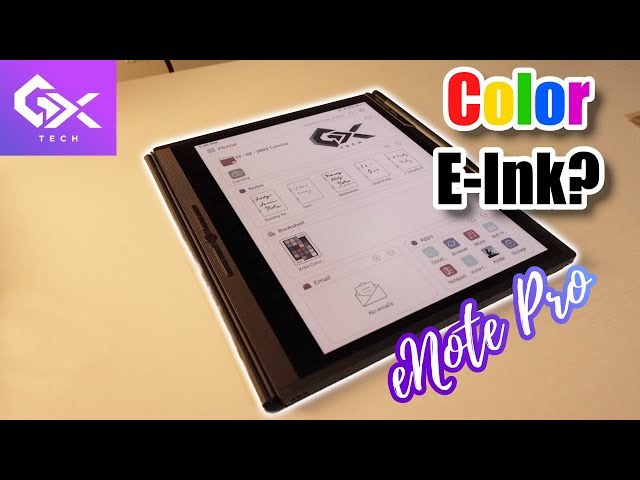 Penstar eNote Pro First Impressions – Is This the Best New Color E-Ink Tablet?