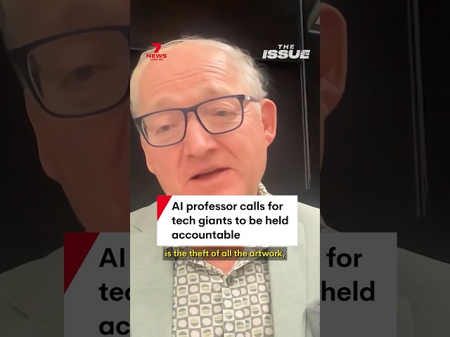 AI professor calls for tech giants to be held accountable