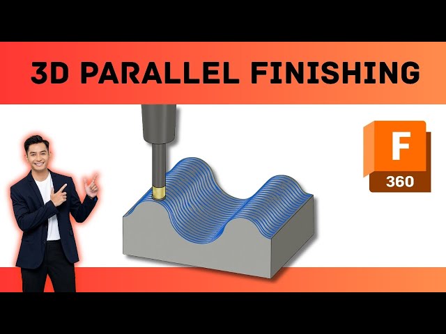 How to do 3D Parallel operation in fusion 360 CAM