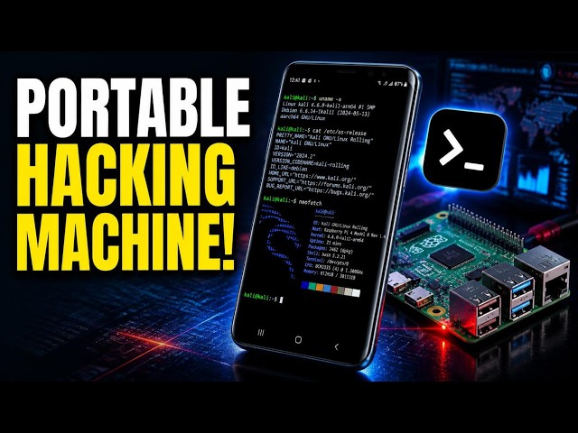 Turn Your Raspberry Pi 5 Into a Hacking Machine with Kali Linux