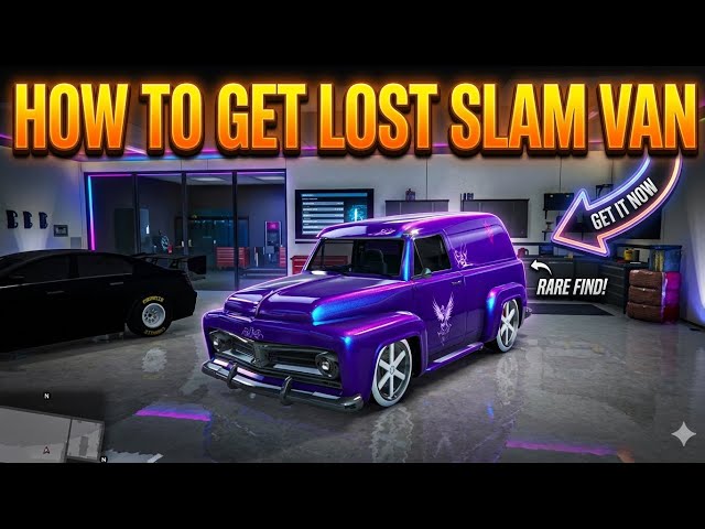 How to get RARE Lost Slam Van in GTA online