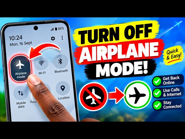 How to Turn Off Airplane Mode on Your Phone