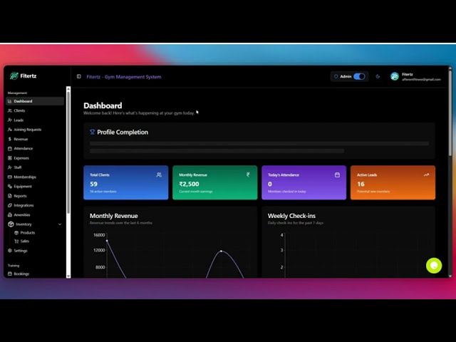 The Ultimate Gym Management Software for 2026 | Fitertz Dashboard Walkthrough 🚀