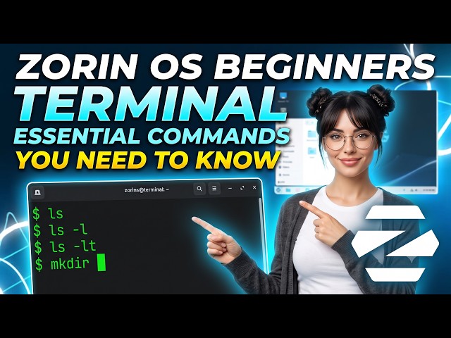 Zorin OS Beginners: Essential Linux Terminal Commands You Need to Know