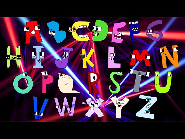 Exciting ABC Song | Uppercase Alphabet Characters | Learn A–Z with Colorful Letter Friends