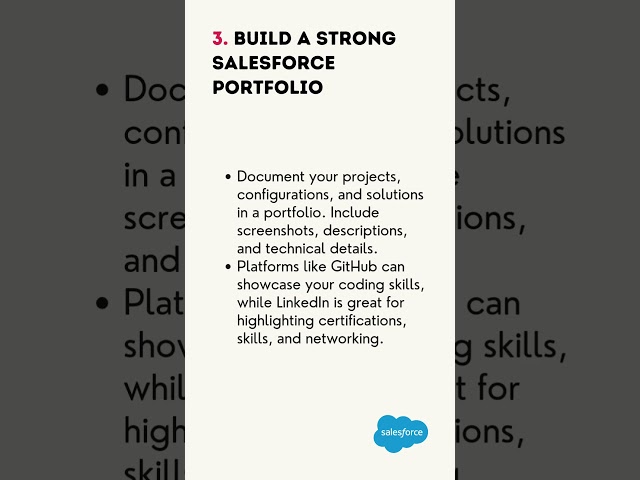 5 Tips to Get A Job in Salesforce  #clarusway #salesforce