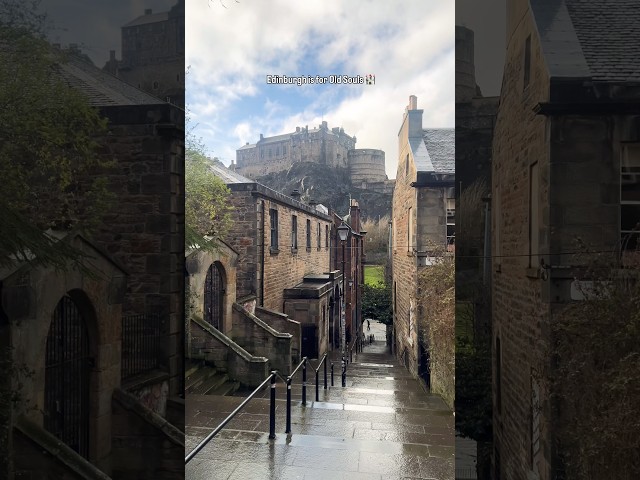 You don’t visit Edinburgh… you feel it 🏰 #shorts #scotland #viral #travel