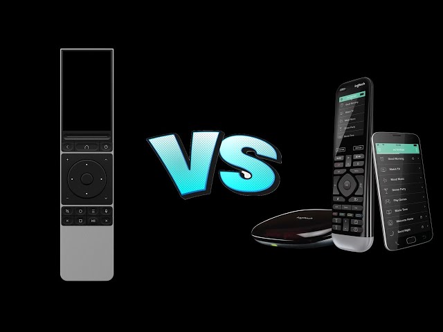 Unfolded Circle Remote Three VS  Logitech Harmony Elite in 2025