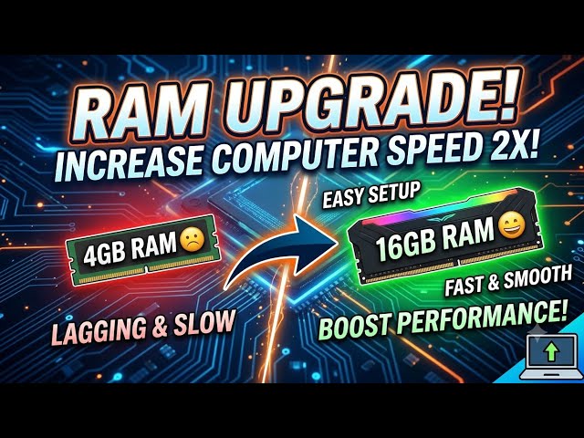 How to Upgrade Your RAM and Boost PC Performance!​Option 2 (Performance Focused):​#📈