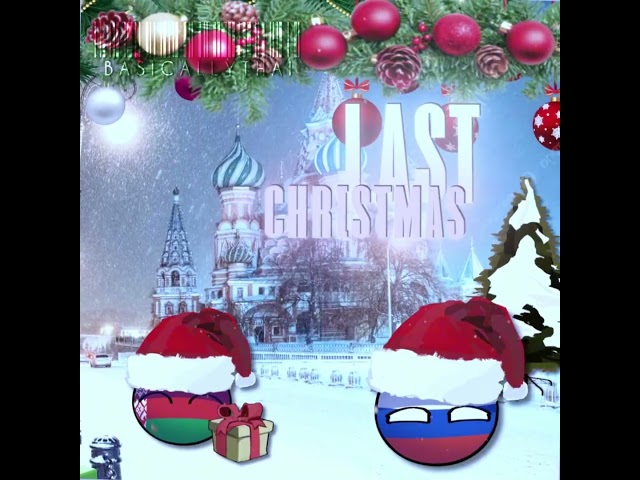 "Merry Christmas!.." | countryballs #edit