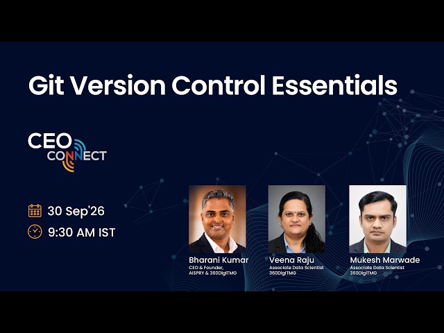 Git Version Control Essentials | 360DigiTMG