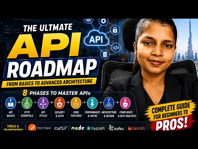 How to Master APIs in 8 Phases (Complete Backend Developer Guide)