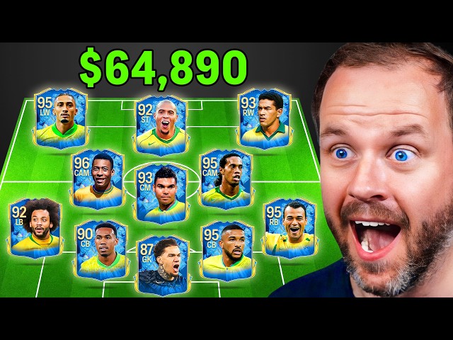 I Went BROKE For Most Expensive Brazil XI