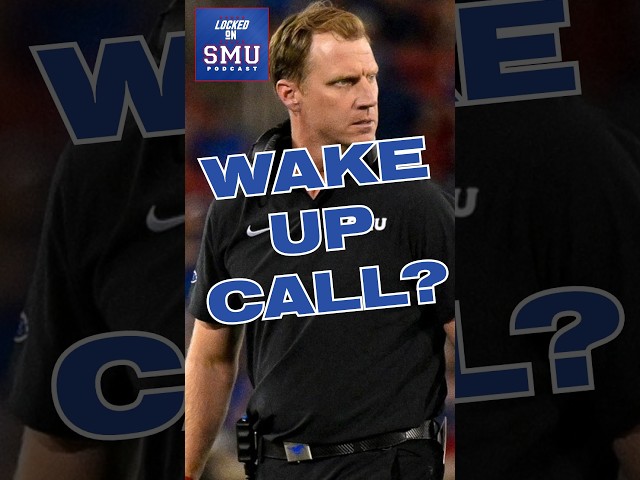 SMU's win over Missouri State needs to be a WAKE UP CALL #smufootball #rhettlashlee