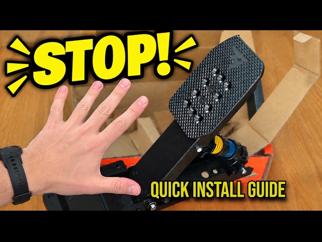 Thrustmaster Raceline Pedals III Load Cell Upgrade - Best Quick & Easy Installation Guide