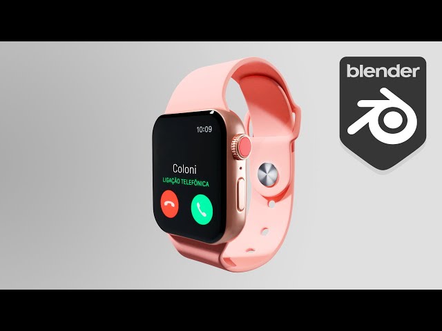 How to model Apple Watch in Blender 3D