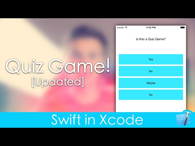 Making A Quiz Game (Swift in Xcode)