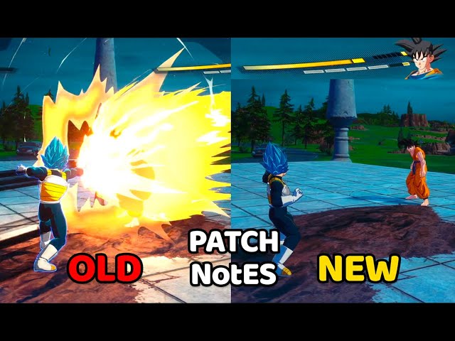 Sparking Zero PATCH Notes Side by Side BREAKDOWN – Combat System Changes & Adjustments